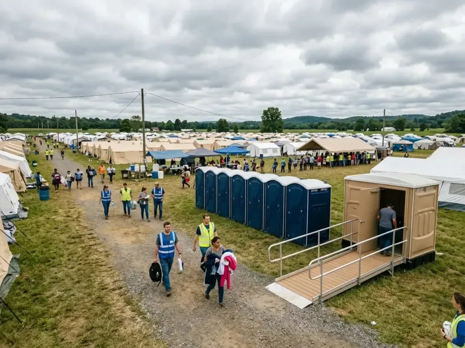 disaster-relief-camp-restrooms-010 — frequently asked questions, Dumpster & Portable Bathrooms Rental in Vandalia, MO
